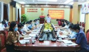 HỘI NGHỊ TRỰC TUYẾN GIAO BAN KẾ HOẠCH SỐ 99/KH – UBND NGÀY 17/9/2019 CỦA CHỦ TỊCH UBND HUYỆN VỀ CHỈNH TRANG CẢNH QUAN, ĐẢM BẢO VỆ SINH MÔI TRƯỜNG; CÔNG TÁC PHÒNG CHỐNG DỊCH TẢ LỢN CHÂU PHI; PHÒNG CHỐNG BỆNH VIÊM DA NỔI CỤC TRÊN TRÂU, BÒ VÀ MỘT SỐ NỘI DUNG KHÁC.