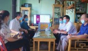 ĐỒNG CHÍ ĐOÀN THỊ HẢI – PHÓ BÍ THƯ THƯỜNG TRỰC HUYỆN UỶ THĂM, TẶNG QUÀ CÁC GIA ĐÌNH CHÍNH SÁCH NHÂN KỶ NIỆM 74 NĂM NGÀY THƯƠNG BINH LIỆT SỸ (27/7/1947 – 27/7/2021)