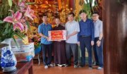 LÃNH ĐẠO HUYỆN THĂM, CHÚC MỪNG TẠI CHÙA HỒI LONG NHÂN LỄ PHẬT ĐẢN 2022.