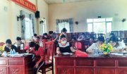 HỘI LHPN XÃ HOẰNG XUÂN VÀ HOẰNG GIANG MỞ LỚP DẠY NGHỀ CHO LAO ĐỘNG NỮ NÔNG THÔN.
