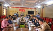 HOẰNG HÓA – ĐIỆN BÀN HỌP TRAO ĐỔI TIẾN ĐỘ NỘI DUNG CÔNG VIỆC CHO LỄ KỶ NIỆM 60 NĂM NGÀY HOẰNG HÓA – ĐIỆN BÀN KẾT NGHĨA (20/7/1953 - 20/7/2023)