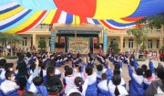 NGÀNH GIÁO DỤC HUYỆN TẬP TRUNG CHUẨN BỊ CÁC ĐIỀU KIỆN VÀ TẬP LUYỆN TÍCH CỰC NỘI DUNG THAM GIA TẠI LỄ HỘI BÚT NGHIÊN