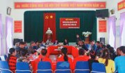 ĐOÀN THẨM ĐỊNH THÔN ĐẠT CHUẨN THÔN NÔNG THÔN MỚI KIỂU MẪU KIỂM TRA, ĐÁNH GIÁ TÌNH HÌNH XÂY DỰNG THÔN NTM KIỂU MẪU TẠI CÁC THÔN NGHĨA HƯƠNG XÃ HOẰNG XUÂN, THÔN MY DU XÃ HOẰNG KIM.