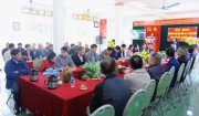 Thẩm định thôn đạt chuẩn thôn Nông thôn mới kiểu mẫu tại thôn Xuân Phú xã Hoằng Xuân