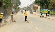 Trường Mầm non Hoằng Xuân 1 duy trì công tác tổng dọn vệ sinh cuối tuần