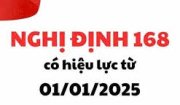 Bài tuyên tuyền về Nghị định số 168/2024 