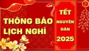 Thông báo thời gian nghỉ tết Âm lịch của UBND xã Hoằng Xuân