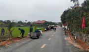 Thôn kiểu mẫu- trồng cây, xây dựng tương lai