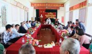 Thẩm định thôn Nông thôn mới kiểu mẫu tại thôn Mỹ Cầu xã Hoằng Xuân